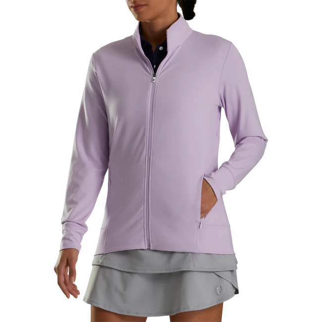 Full-Zip Knit Mid-Layer Women Full-Zip Knit Mid-Layer Women -Footjoy FJ 22214 01