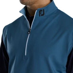 Half-Zip Jersey Vest - FJ Tour Collar 3 Half-Zip Jersey Vest - FJ Tour Collar -Footjoy FJ 25316 DTC 04
