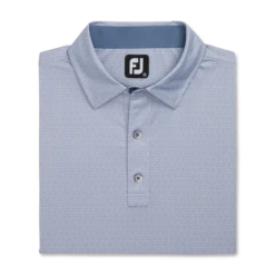 Spiral Line Print Lisle Self Collar