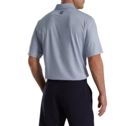 Spiral Line Print Lisle Self Collar -Footjoy FJ 27719 03