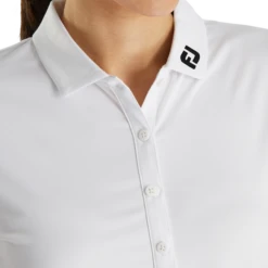 Solid Lisle - FJ Tour Collar Women 2 Solid Lisle - FJ Tour Collar Women -Footjoy FJ 27931 DTC 04