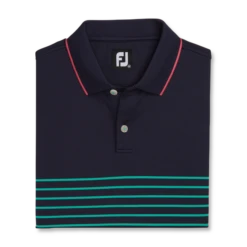 Breton Stripe Stretch Pique Knit Collar