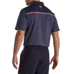 Spacedye Block Lisle Self Collar 2 Spacedye Block Lisle Self Collar -Footjoy FJ 28060 03