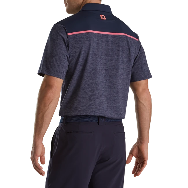 Spacedye Block Lisle Self Collar Spacedye Block Lisle Self Collar -Footjoy FJ 28060 03