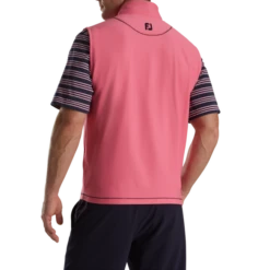 Quarter-Zip Brushed Back Vest -Footjoy FJ 28067 03
