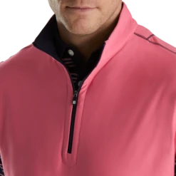 Quarter-Zip Brushed Back Vest -Footjoy FJ 28067 04