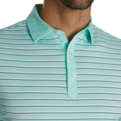 Athletic Fit Multi-Stripe Lisle Self Collar -Footjoy FJ 28157 04