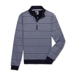 Half-Zip Houndstooth Print Mid-Layer Women -Footjoy FJ 28240 01