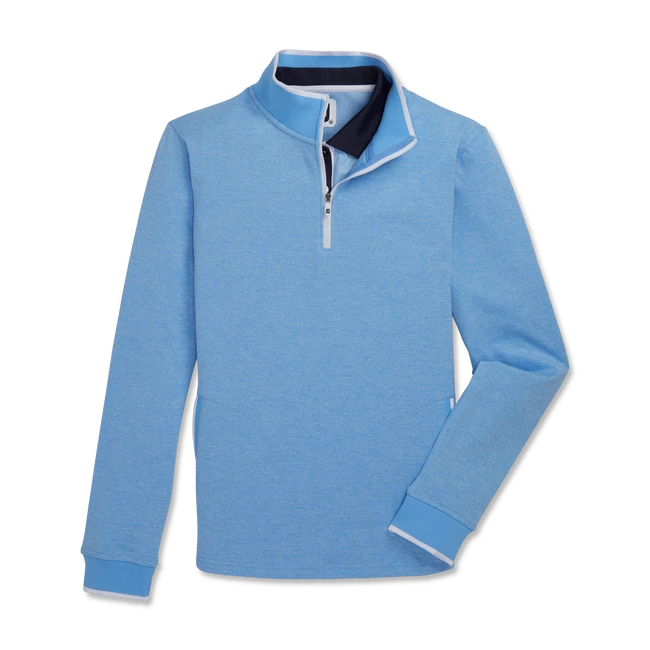 Half-Zip Fleece Back Pique Mid-Layer Women Half-Zip Fleece Back Pique Mid-Layer Women -Footjoy FJ 28247 01