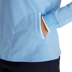 Half-Zip Fleece Back Pique Mid-Layer Women 2 Half-Zip Fleece Back Pique Mid-Layer Women -Footjoy FJ 28247 04