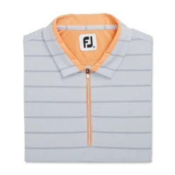 Cap Sleeve Birdseye Stripe Jacquard Women 3 Cap Sleeve Birdseye Stripe Jacquard Women -Footjoy FJ 28265 01