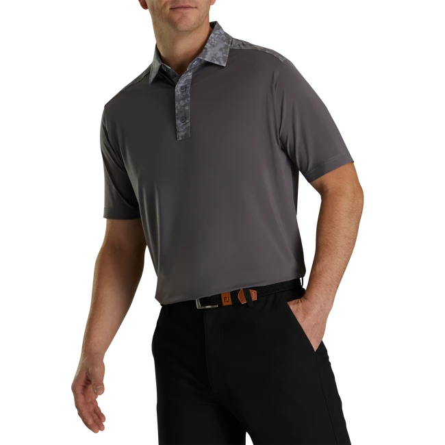 Lisle Cloud Camo Trim Self Collar Lisle Cloud Camo Trim Self Collar -Footjoy FJ 28445 02