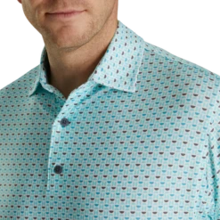 Lisle Half Moon Geo Self Collar -Footjoy FJ 28448 04