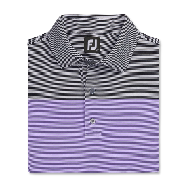 Lisle End-on-End Block Self Collar Lisle End-on-End Block Self Collar -Footjoy FJ 28459 01