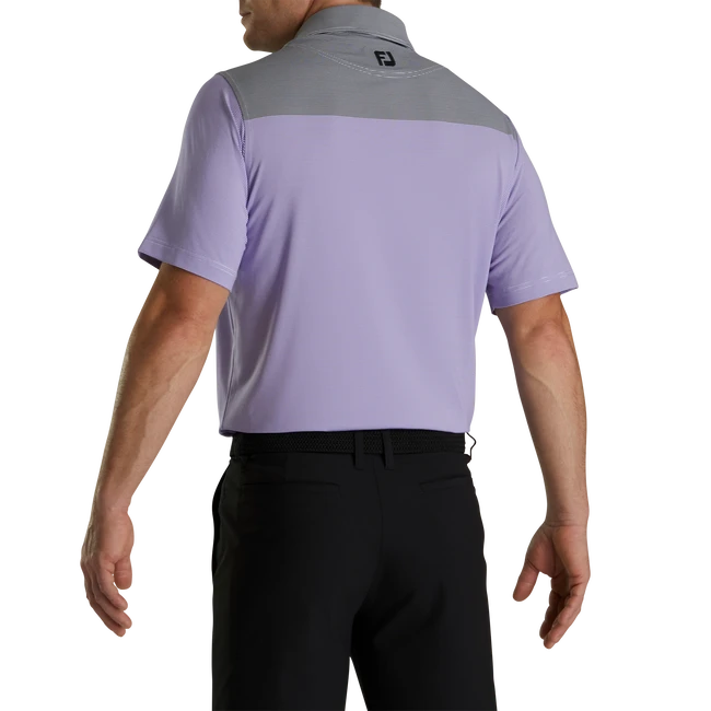 Lisle End-on-End Block Self Collar Lisle End-on-End Block Self Collar -Footjoy FJ 28459 03