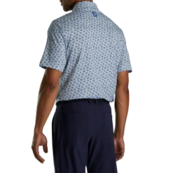 Lisle Sketched Print Self Collar -Footjoy FJ 28476 03
