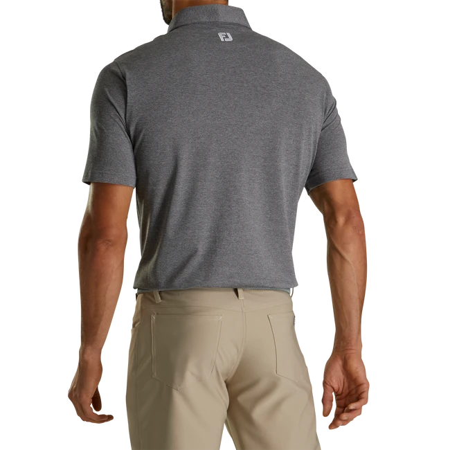 Performance Stretch Pique Solid Self Collar Performance Stretch Pique Solid Self Collar -Footjoy FJ 28552 03