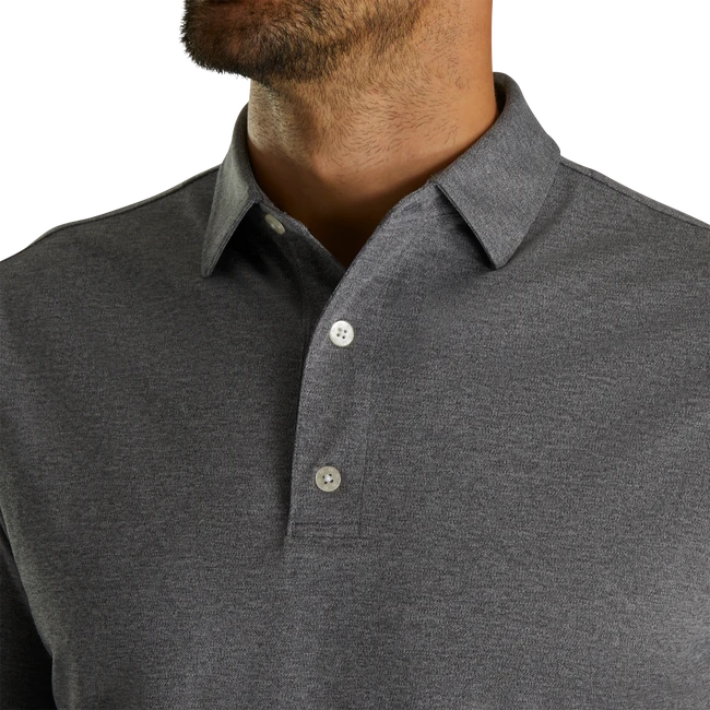 Performance Stretch Pique Solid Self Collar Performance Stretch Pique Solid Self Collar -Footjoy FJ 28552 04