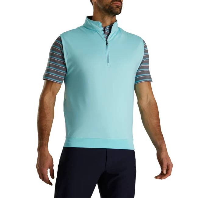 Half-Zip Jersey Vest Half-Zip Jersey Vest -Footjoy FJ 28629 02