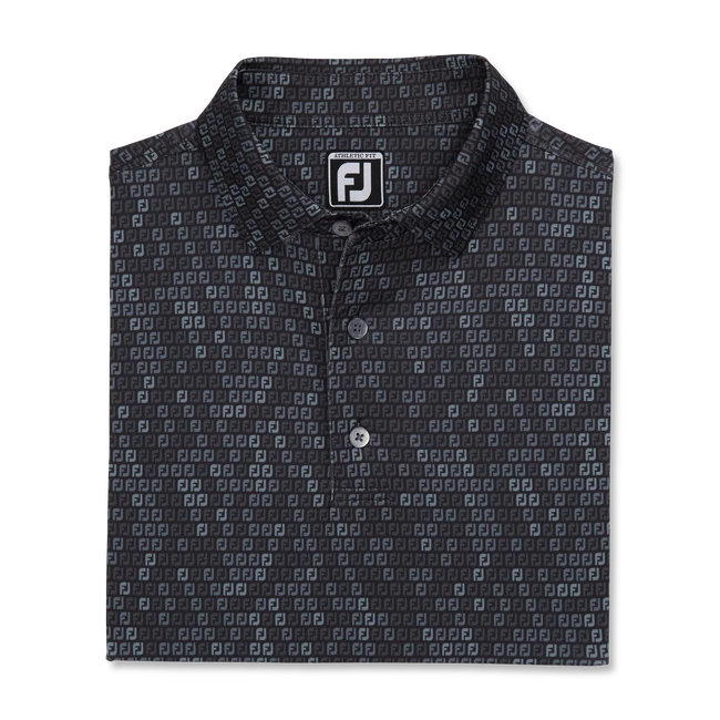 Athletic Fit Lisle Digital Camo FJ Print Athletic Fit Lisle Digital Camo FJ Print -Footjoy FJ 28920 01