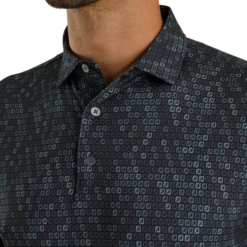 Athletic Fit Lisle Digital Camo FJ Print 3 Athletic Fit Lisle Digital Camo FJ Print -Footjoy FJ 28920 04