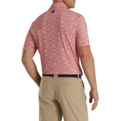 2023 U.S. Open Hollywood Print Lisle Self Collar -Footjoy FJ 28959 03