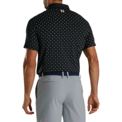 Athletic Fit Deco Print Self Collar - FJ Tour Logo 2 Athletic Fit Deco Print Self Collar - FJ Tour Logo -Footjoy FJ 29293 03