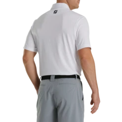 Solid Lisle Self Collar - FJ Tour Logo 2 Solid Lisle Self Collar - FJ Tour Logo -Footjoy FJ 29295 03