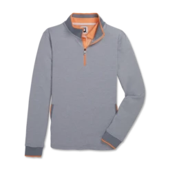 Half-Zip Fleece Back Pique Mid-Layer - FJ Tour Logo Women -Footjoy FJ 29324 04