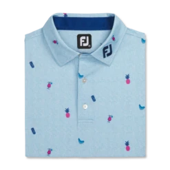 Tiki Print Lisle Self Collar