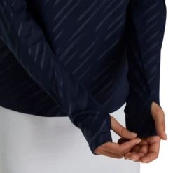 Half-Zip Embossed Pullover Women 2 Half-Zip Embossed Pullover Women -Footjoy FJ 29782 03