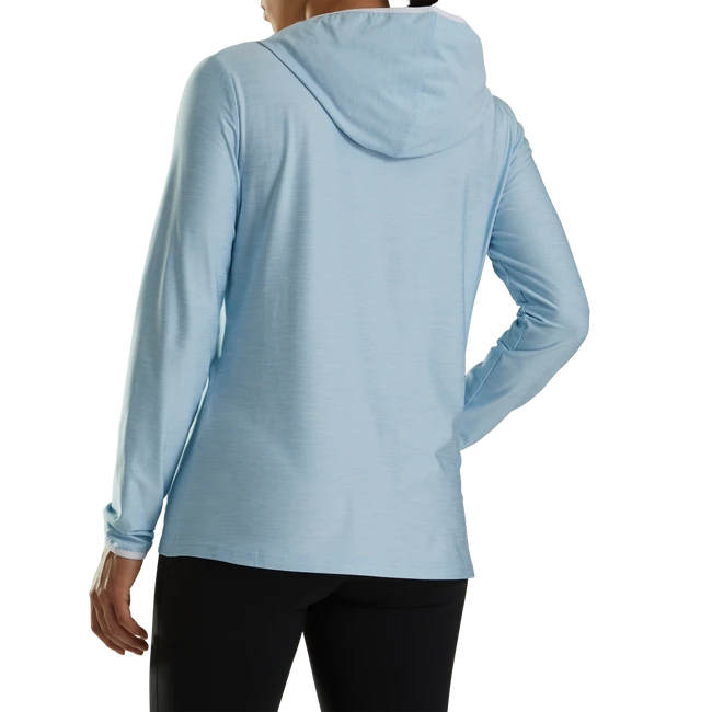 Full-Zip Spacedye Hoodie Women Full-Zip Spacedye Hoodie Women -Footjoy FJ 29785 02