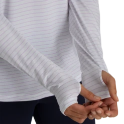 Pin Stripe Sun Protection Shirt Women -Footjoy FJ 29792 03