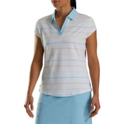 Cap Sleeve Birdseye Stripe Women