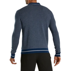 Full-Placket Long Sleeve Sweater Polo -Footjoy FJ 29877 03