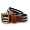 Striped Braided Belt